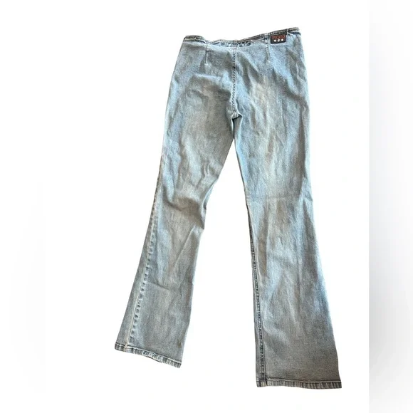 Y2K Mudd Light Blue Flare Jeans - Picture 4 of 8